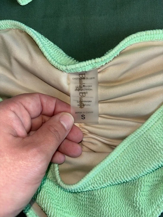 Blushing Brunette Mint Green Bikini Set - Picture 6 of 8